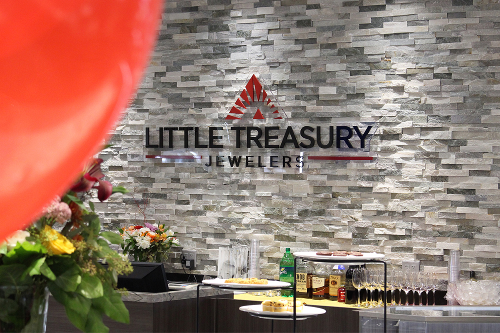 Little Treasury Jewelers Wall