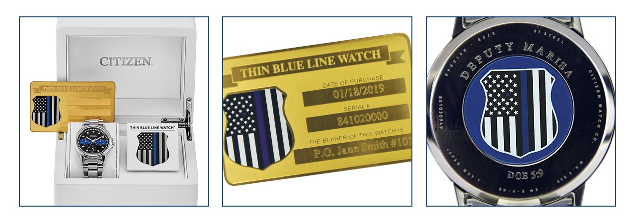 Women's Thin Blue Line Watch Set